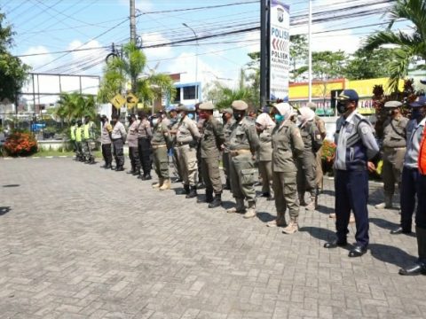 Polres Jember Bersama TNI dan Pol PP Gelar Patroli Rutin Jelang Tahun Politik