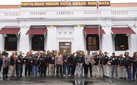 Polrestabes Surabaya Bersama IPSI Gelar Deklarasi Wani Jogo Suroboyo