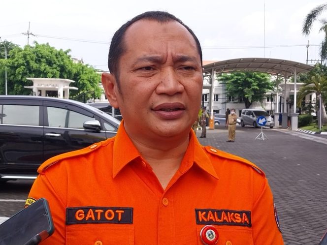 
					Kepala Pelaksana BPBD Jawa timur, Gatot Soebroto.