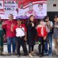 Persiapan DPD LSM LIRA Kabupaten Sidoarjo bersama Rumah Budaya R3 dalam rangka turut memeriahkan HUT NU di sekretariat GOR Delta Sidoarjo sektor 6 sebelah timur, Sabtu (4/2/2023)