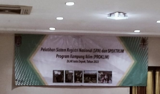 
					Sosialisasi Pelatihan SRN dan Spektrum Proklim Digelar DLHK Depok