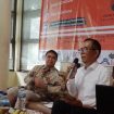 Ketum Profesional Jaringan Mitra Negara (Projamin) Mayjen TNI (Purn) Winston P Simanjuntak, S.Ip.,M.Si saat Talk Show Kebebasan Pers di Indonesia, Rabu (15/2/2023) di Kantor Pusat Sekber Wartawan Indonesia (SWI).