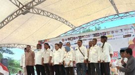 Kabid OKK DPP SWI, Agus Prabowo melantik Pengurus Dewan Pimpinan Wilayah (DPW) Sekber Wartawan Indonesia (SWI) Provinsi Jawa Timur di Bangil, Sabtu (25/2/2023).