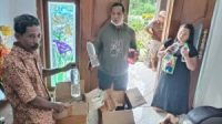 Anggota Unit Reskrim Polsek Puger bersama tersangka serta barang bukti, (26/03/2023).