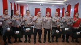 kapolda jatim kunjungan ke Polres Jember. (29/3/2023).