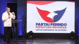 Ketua Umum DPP Partai Perindo Hary Tanoesoedibjo.