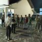Sebelu menggelar patroli gabungan parah personil lakukan apel yang bertempat di halaman kantor Mapolsek Puger