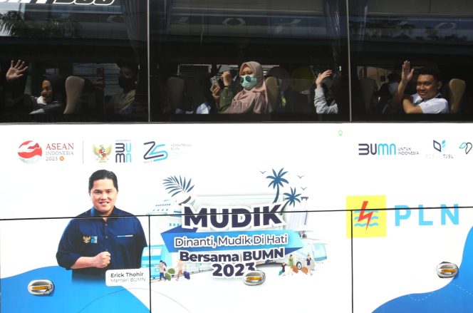 
					Mudik Gratis Bersama BUMN, PLN Berangkatkan 10,000 Pemudik Ke Berbagai Daerah