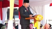 Bupati Jember, Hendy Siswanto dalam sambutan pada upacara peringatan Hari Kebangkitan Nasional di Alun-alun Jember, Senin (22/5/2023). (jemberkab.go.id)