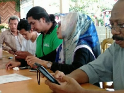 Acara Halal bhihalal di hadiri oleh seluruh anggota DPD SWI yang berada di Kabupaten Jember