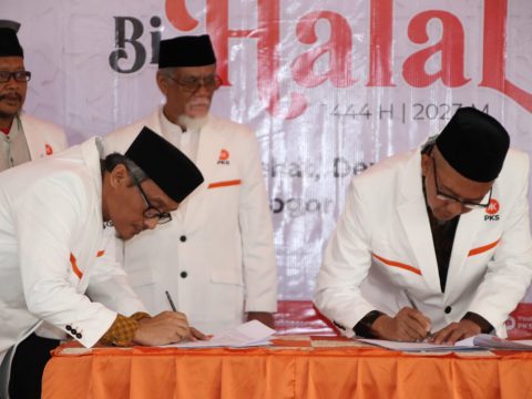 Momen Halal Bihalal, PKS Kabupaten Bogor Lantik Dewan Pakar dan Dewan Penasihat