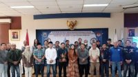 Hadirin pada kegiatan Sekber Wartawan Indonesia (SWI) Peduli Disabilitas dan Peresmian Yayasan Rumah Pengembangan dan Pemberdayaan Disabilitas (YRP2D) Cabang Cimahi di Gedung Aula Pemkot Cimahi, Minggu (14/05/2023). 