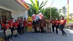 Posyandu Kolaborasi Alfamart dan Cussons di Lombok Timur acara yang digelar sangat meriah.