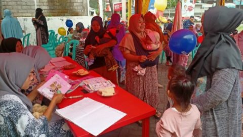 Posyandu Kolaborasi Alfamart dan Cussons Indonesia Sasar Lombok Timur 