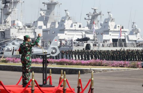 Kogabwilhan II Gelar Apel Pasukan Jelang Latgab TNI 2023