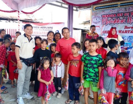 SWI Kalsel Turut Meriahkan Peringatan HUT 78 RI di Belitung Utara