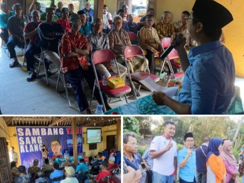 Bagi Pupuk Gratis Caleg Demokrat Dapil DIY Sang Alang Sambang Petani