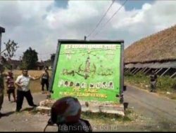Saat pembokaran tugu silat Pagar Nusa di Jember TNI-Polri Beri Aspirasi