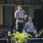 Kapolres Jember AKBP. Moh. Nurhidayat., SIK,SH,MM, saat Pimpin Apel Gelar Pasukan Oprasi Zebra Semeru 2023