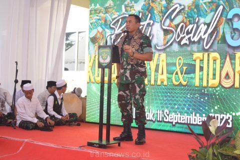 Kodam Jaya bersama Tidar Setia 93 Gelar Bakti Sosial di Kota Depok