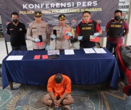 Tukang Tambal Ban Diamankan Tim Anti Bandit Polsek Tandes