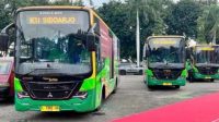 Bus Trans Jatim Koridor II Rute Surabaya - Mojokerto
