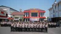 Polres Jember Kerahkan 600 Personil Gabungan untuk pengamanan 6 Pilkades serentak.