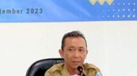 Kepala UPT PJJ Probolinggo Agus Hari Purnomo, St. MT saat memimpin bimbingan teknis Pembekalan ketrampilan pemeliharaan jalan dan jembatan di Probolinggo