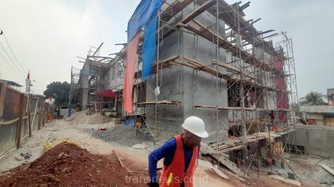 Progres Pembangunan Kelurahan Rangkapan Jaya Depok Capai 50%