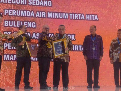 Tirta Asasta Depok Raih Juara Dua BUMD Award