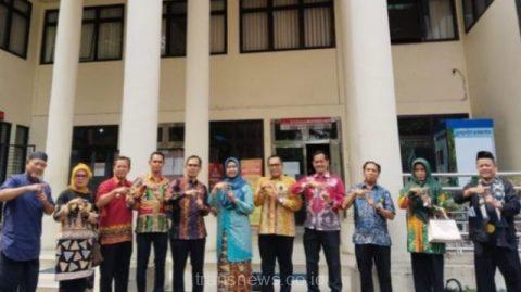 Camat Sukmajaya Terima Kunker Para Camat Kabupaten Tabalong Kalsel