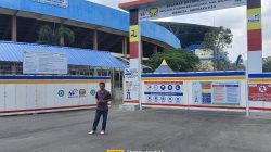 Renovasi Stadion Kanjuruhan Malang, Jawa timur, Selasa (24/10/2023)