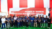 Deklarasi Pemilu Damai. foto:dok.polri