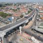 Pembangunan Fly Over JPL 64 Krian, Sidoarjo, Jum'at (3/11/2023)
