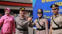 Sertijab kasat lantas polres jember AKP Achmad fahmi gantikan AKP Arum Inambala