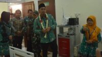Bupati Sidoarjo Mudhlor Ali, saat meresmikan Puskesmas Urangagung 2 , Sabtu (25/11/2023)
