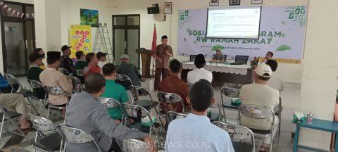 Baznas Depok Sosialisasikan RW Ramah Zakat di Kecamatan Sukmajaya