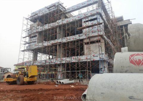 Pembangunan Gedung Manajemen RSUD KiSA Capai 42 Persen