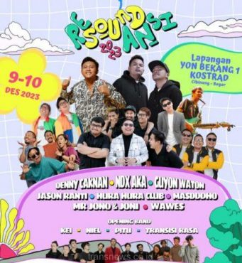 Festival Musik Resoundansi 2023, Ajak Denny Caknan, Guyon Waton, dan NDX AKA Goyang Cibinong Bogor