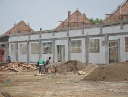 Pembangunan SMPN 2 Tulangan, Sidoarjo, Jatim
