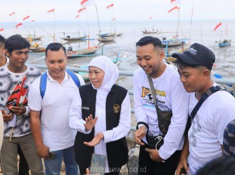 Gubernur Khofifah: Nelayan Jadi Pemersatu Indonesia Sebagai Negara Bahari
