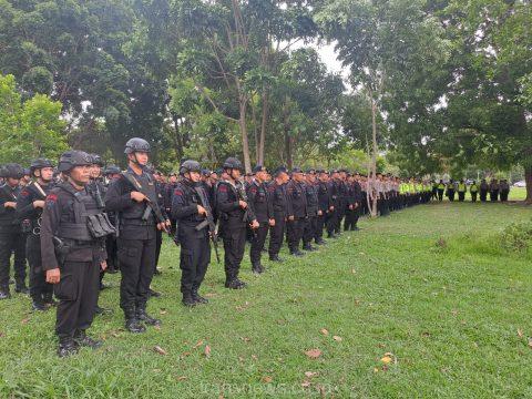 Batalyon A Pelopor Satbrimob Polda Sumsel Terjunkan Personel, Lakukan Pengamanan Sepakbola di Jakabaring 