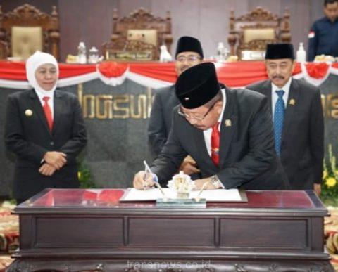 Istu Hari Subagio Resmi Jabat Wakil Ketua DPRD Jatim Gantikan Sahat Tua Simanjuntak 