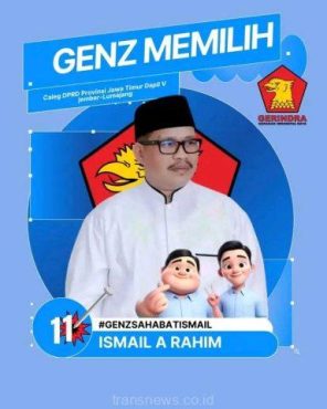 Dominasi Gen Z Mendukung Caleg DPRD Provinsi Jawa Timur  Ismail A. Rahim