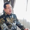 Ketua MPR RI Bamsoet saat memberikan sambutan dalam Assessment Lapangan Akreditasi Perguruan Tinggi Universitas Perwira Purbalingga (UNPERBA) Jawa Tengah secara daring dari Jakarta, Jumat (12/1/24).