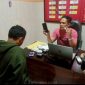 Pelaku saat dalam penyidikan tim banteng Bandialit