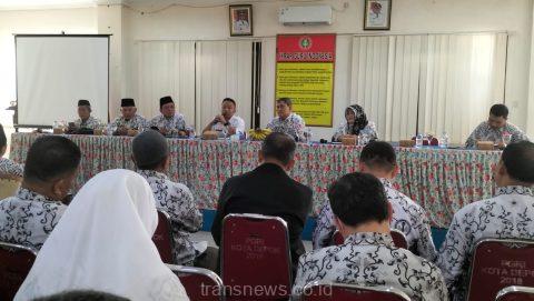 
					Sekda Depok Hadiri Rakor DPD PGRI Kota Depok