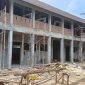 Foto: pembangunan gedung sekolah 2 lantai SDN Baturambat Pamekasan, Jawa timur.