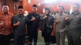 Imam Budi Hartono (IBH) ke tiga dari sebelah kiri. (15/02/2024).