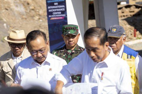 Panglima TNI Dampingi Presiden RI Kunjungan Kerja ke Kaltim